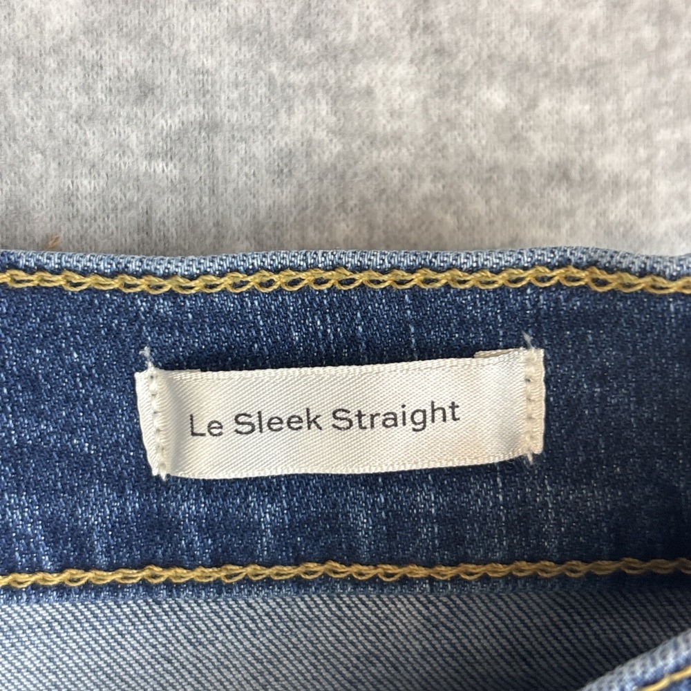 FRAME Le Sleek Straight Leg Jeans Size 29 High Rise - Picture 3 of 10